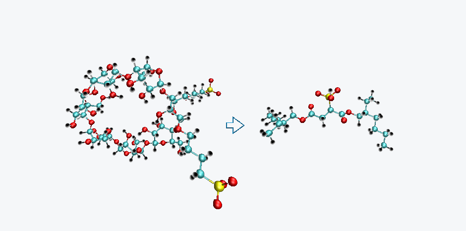 Complex stabiliser reduced to a simpler, lower-risk analog